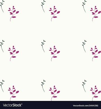 Leaves pattern endless background seamless vector image