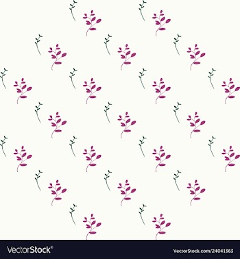 Leaves pattern endless background seamless vector image