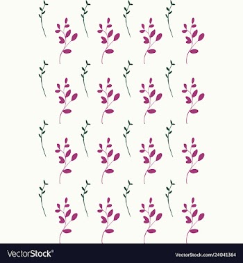 Leaves pattern endless background seamless vector image