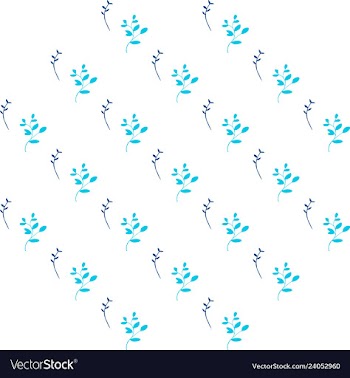 Leaves pattern endless background seamless vector image