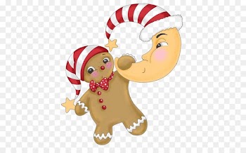 Lebkuchen Christmas Gingerbread man Cookie - Man on the Moon Christmas cookies cartoon creative 