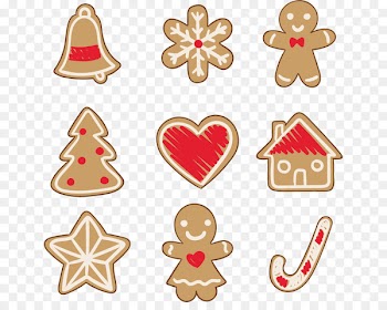 Lebkuchen Christmas ornament Gingerbread Biscuit Clip art - Biscuits nine people 