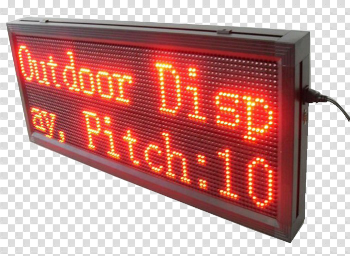 Led Display Board PNG Image High Quality