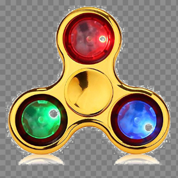 LED Fidget Spinner PNG Photo