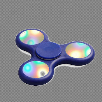 LED Fidget Spinner PNG Picture