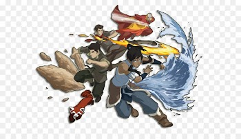 Legend of Korra Aang Iroh Asami Sato - aang 