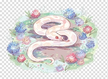 Legend of the White Snake Lizard Illustration, White Snake transparent background PNG clipart