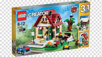LEGO 31038 Creator Changing Seasons Toy Amazon.com Lego minifigure, toy transparent background PNG clipart