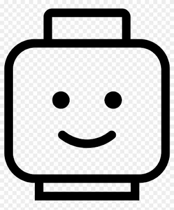 Lego Head Clipart Black And White - Lego Photo Booth Props Printable