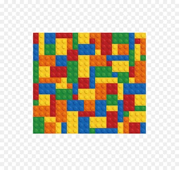 Lego House Lego Modular Buildings Lego Duplo Toy block - Vector colored Lego bricks 