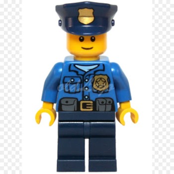 Lego minifigure Lego City Police officer - Police 