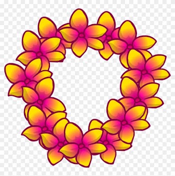Lei Gallery Clip Art Library - Flower Lei Club Penguin