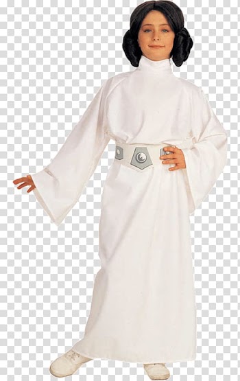 Leia Organa Star Wars Obi-Wan Kenobi Anakin Skywalker Costume, star wars transparent background PNG clipart