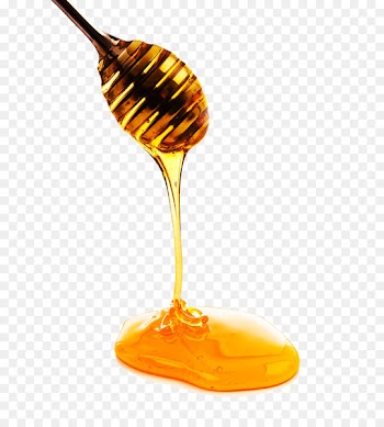 Lekach Diples Honey Breakfast cereal Food - On Creative paddles dripping honey 