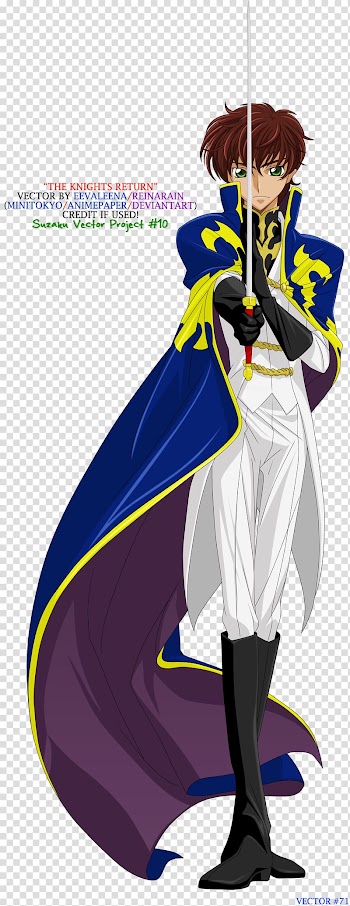Lelouch Lamperouge Suzaku Kururugi Anime Mangaka, Anime transparent background PNG clipart