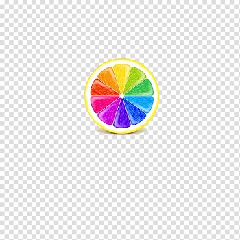 Lemon, Colorful lemon transparent background PNG clipart