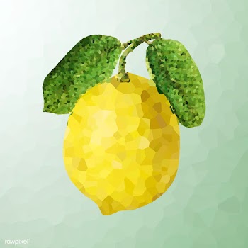 Lemon crystallized style illustration | Free  illustration - 2347143