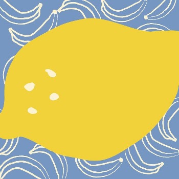 Lemon doodle frame background, cute | Free Vector - rawpixel