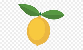 Lemon Fruit Clip Art - Lemon Graphic Leaf Transparent