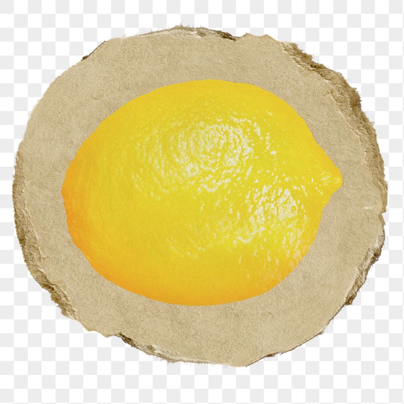 Lemon, fruit png sticker, ripped | Free PNG - rawpixel