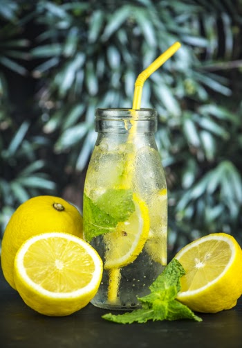 Lemon Juice in Bottle