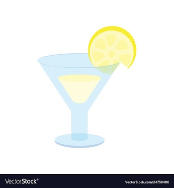 Lemon juice vector image
