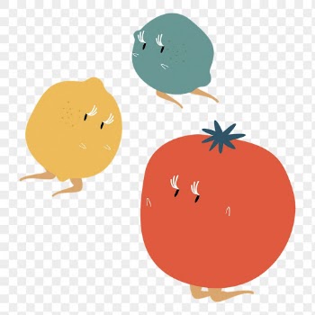 Lemon, lime, tomato png sticker, | Free PNG - rawpixel
