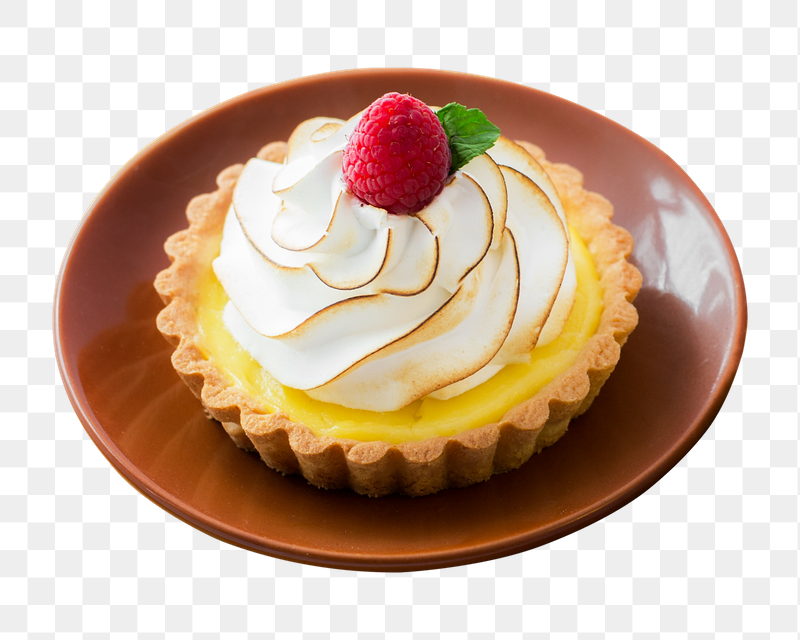 Lemon tart png sticker, transparent | Free PNG - rawpixel