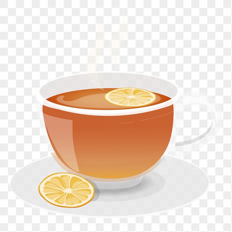 Lemon tea png sticker, cute | Free PNG Illustration - rawpixel