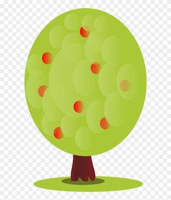 Lemon Tree Clipart - ภาพ วาด ผล แอปเปิล การ์ตูน น่า รัก