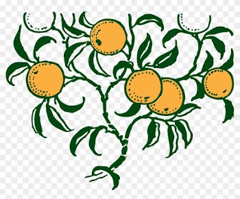 Lemon Tree Clipart 26, Buy Clip Art - Orange Tree Vector Art