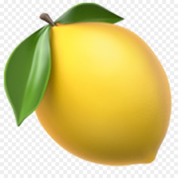 Lemonade Emoji domain Sticker - lemon 