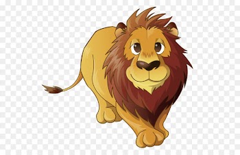 León Lion Euclidean vector - Hand-painted cartoon lion prairie 