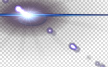 Lens Flares , blue and white light ray transparent background PNG clipart