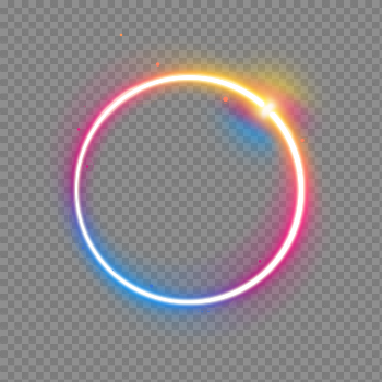 Lens Light Circulo Flare PNG File HD