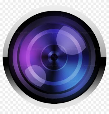 Lens - Silver Camera Icons