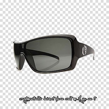 Lentes, black framed sunglasses transparent background PNG clipart