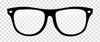 Lentes para dolls, black framed eyeglasses illustration transparent background PNG clipart