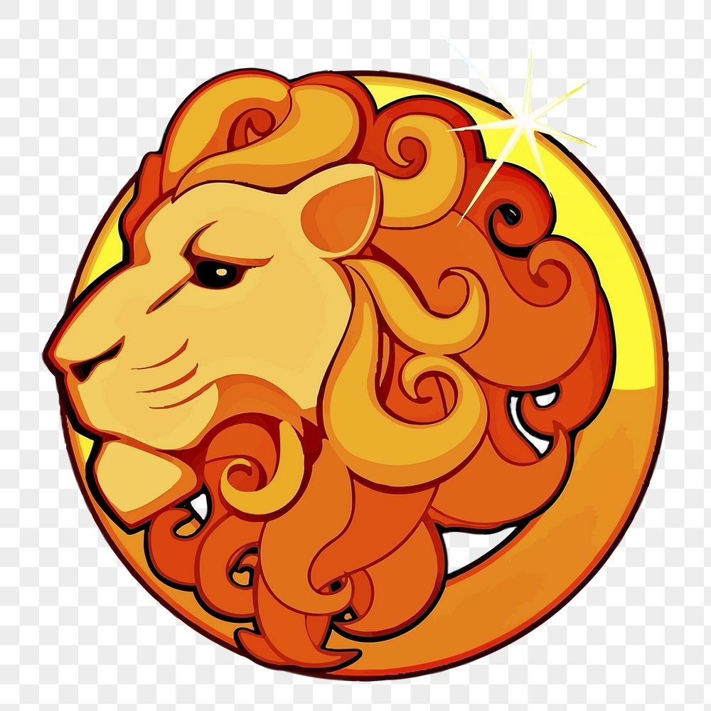 Leo symbol png sticker, astrology | Free PNG - rawpixel