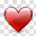 Leopard for Windows XP, red heart illustration transparent background PNG clipart