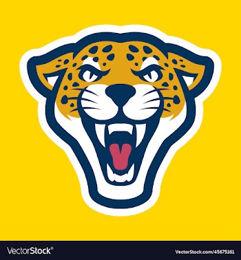 leopard head cartoon character mascot