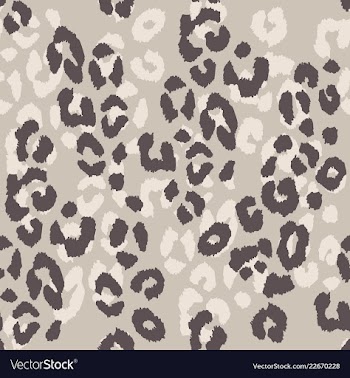  					Leopard skin seamless pattern with imitation of vector image														