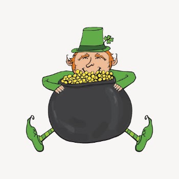 Leprechaun Irish mythical creature sticker, | Free Vector - rawpixel