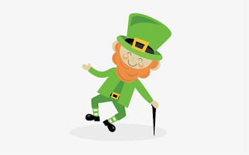 Leprechaun Svg Scrapbook Cut File Cute Clipart Files - Happy ...