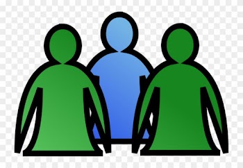Les Équipes - Three People Clipart