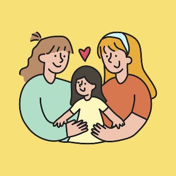 Lesbian couple collage element, LGBTQ | Free Vector - rawpixel
