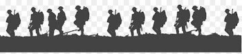 Lest we forget First World War Soldier Silhouette Military - soldiers 