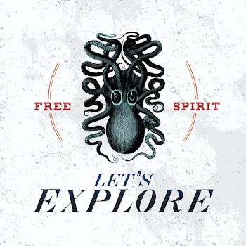 Let's explore logo design vector | Free stock vector - 463525