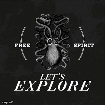 Let's explore logo design vector | Free stock vector - 463605