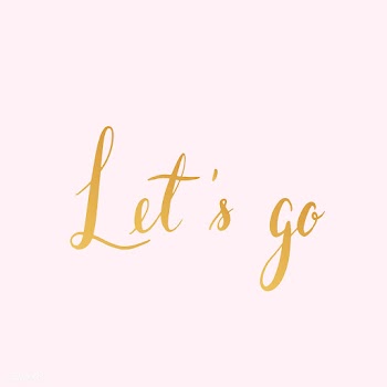 Let's go typography style vector | Free stock vector - 517755